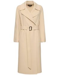 Weekend by Maxmara - Manu Belted Wool Midi Coat - Lyst