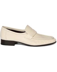 The Row - 20Mm Soft Leather Loafers - Lyst