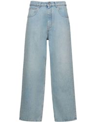 Bally - Straight Leg Cotton Denim Jeans - Lyst