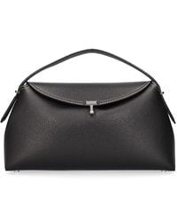 Totême - T-lock Pebble Leather Top Handle Bag - Lyst