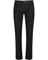 Versace - Tailored Stretch Denim Skinny Jeans - Lyst