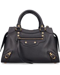 Balenciaga - Small Neo Classic Leather Top Handle Bag - Lyst
