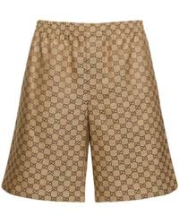 Gucci - Shorts mit GG Supreme-Muster - Lyst