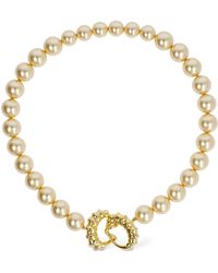 Timeless Pearly - Choker con perline - Lyst