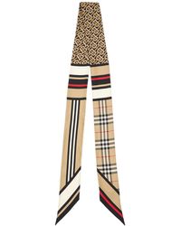 bufanda burberry roja