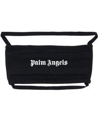 Palm Angels - Logo Cotton Jersey Face Mask - Lyst
