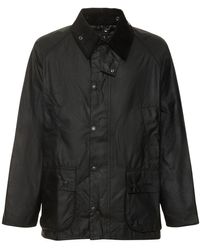 Barbour Bedale Waxed Cotton Jacket - Black