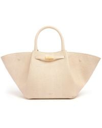DeMellier London - The Midi New York Embossed Leather Bag - Lyst