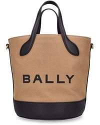 Bally - Bar 8 Hours Organic Cotton Bucket Bag - Lyst
