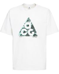 Nike - Bedrucktes T-shirt Mit Acg-logo - Lyst