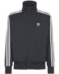 adidas Originals Mens Clr84 Velour Track Top Black for Men | Lyst