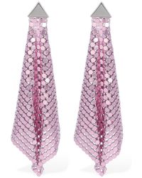 Damen Schmuck Ohrringe und Ohrmanschetten Paco Rabanne Ohrringe pixel Lvr Exclusive in Pink 