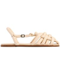Hereu - 10mm Hohe Ledersandalen "cabersa" - Lyst
