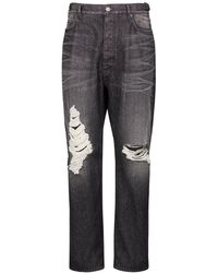 Balenciaga - Jeans Aus Baumwolle - Lyst
