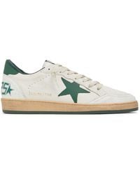 Golden Goose - Ball Star Nappa Leather & Nylon Sneakers - Lyst