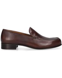 The Row - 20Mm Flynn Leather Loafers - Lyst