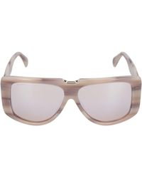 Max Mara - Spark Mask Acetate Sunglasses - Lyst