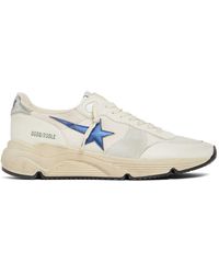 Golden Goose - Running Sole Leather Blend Sneakers - Lyst