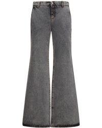 Etro - Flared Faded Denim Jeans - Lyst