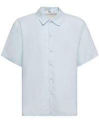 Commas - Oversize Linen Short Sleeve Shirt - Lyst