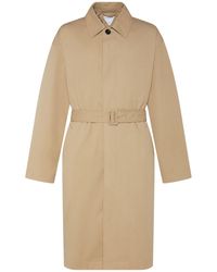 Bottega Veneta - Trench-coat en sergé de coton léger - Lyst