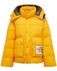Gucci X The North Face Down Bomber Jacket - Yellow
