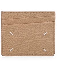 Maison Margiela - Grainy Leather 5 Card Holder - Lyst