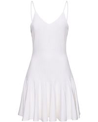 Khaite - Alizee Viscose Blend Mini Dress - Lyst
