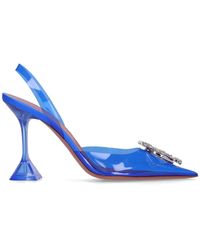begum glass slingback pump