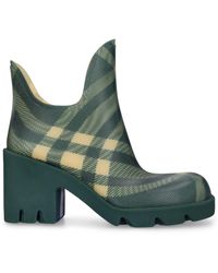 Burberry - Stivali da pioggia lf marsh in gomma 65mm - Lyst