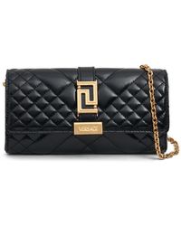 Versace - Mini Quilted Leather Shoulder Bag - Lyst