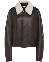 Bottega Veneta - Leather Jacket - Lyst