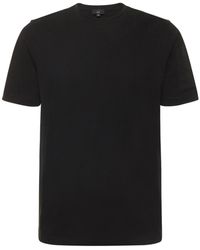 T-shirt en coton Coton Dunhill pour homme en coloris Noir Homme T-shirts T-shirts Dunhill 