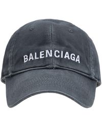 Balenciaga - Kappe Aus Baumwolle Mit Logo - Lyst