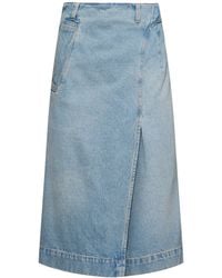 Victoria Beckham - Denim Skirts - Lyst