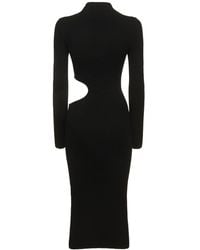 Reformation - Vallo Cutout Cashmere Knit Midi Dress - Lyst