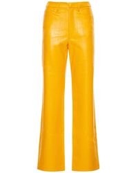 ROTATE BIRGER CHRISTENSEN Andere materialien hose in Gelb Damen Bekleidung Hosen und Chinos Pluderhosen 