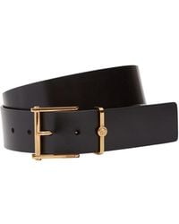 Versace - Cintura in pelle 4cm - Lyst