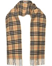 Burberry - Uomo Sciarpa Con Cappuccio Giant Check - Lyst