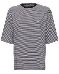 Anine Bing - Bo Striped Cotton T-Shirt - Lyst