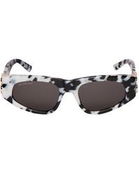 Balenciaga - 0095s Dynasty Cat-eye Acetate Sunglasses - Lyst