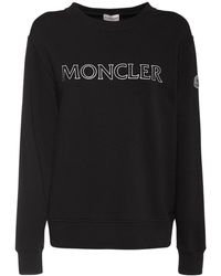 Femme Vêtements Articles de sport et d'entraînement Sweater Moncler en coloris Noir 
