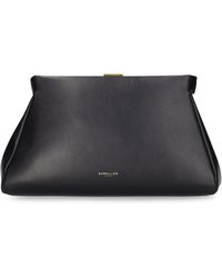 DeMellier London - Clutch de piel cannes con cadena gruesa - Lyst