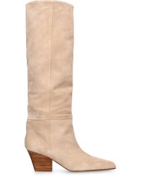 Paris Texas - 60Mm Jane Suede Tall Boots - Lyst