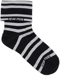 Miu Miu Socks for Women - Up to 66% off | Lyst UK