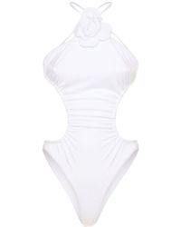 Philosophy Di Lorenzo Serafini - One Piece Swimsuit W/ Rose Appliqué - Lyst
