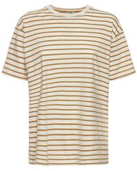 Totême - Striped Cotton T-Shirt - Lyst
