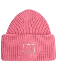 Acne Studios - Face ウールビーニー - Lyst
