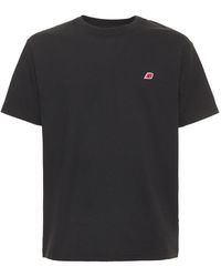 New Balance T-shirt "teddy Santis Made In Usa Core" - Schwarz