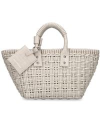 Balenciaga - Xs Bistro Basket Top Handle Bag W/ Strap - Lyst